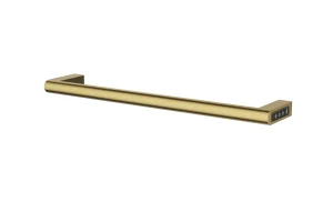 Just Taps Ora Electric Towel Radiator 600 Brushed Brass