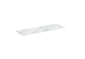 Saneux Uni 160cm Countertop - Matte Carrara White - 12mm