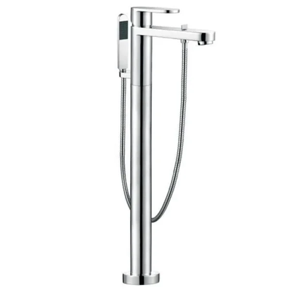 Vado Life Bath Shower Mixer With Shower Kit Single Lever Floor Mounted product image - Image 1