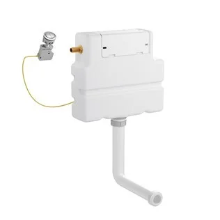 Crosswater Slim Line Furniture Cistern Dual Flush Chrome