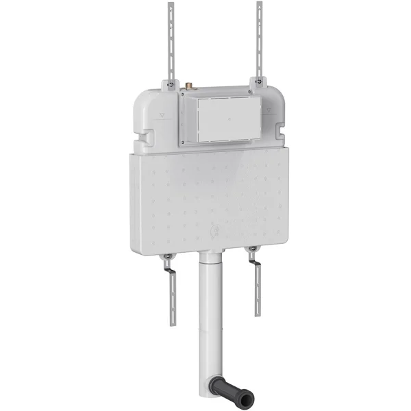 Britton Slimline Dual Flush Concealed Cistern (with Discharge Pipe & Installation Kit)