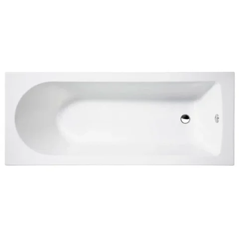 Crosswater Flow Single Ended Arcylic Bath 1800 x 800mm product image - Image 1