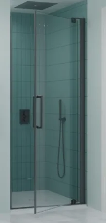 Crosswater Optix Pivot Door 800 Slate