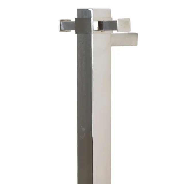 Thermosphere 12v Vertical Heated Towel Bar Square 900mm Polished Stainless product image - Image 1
