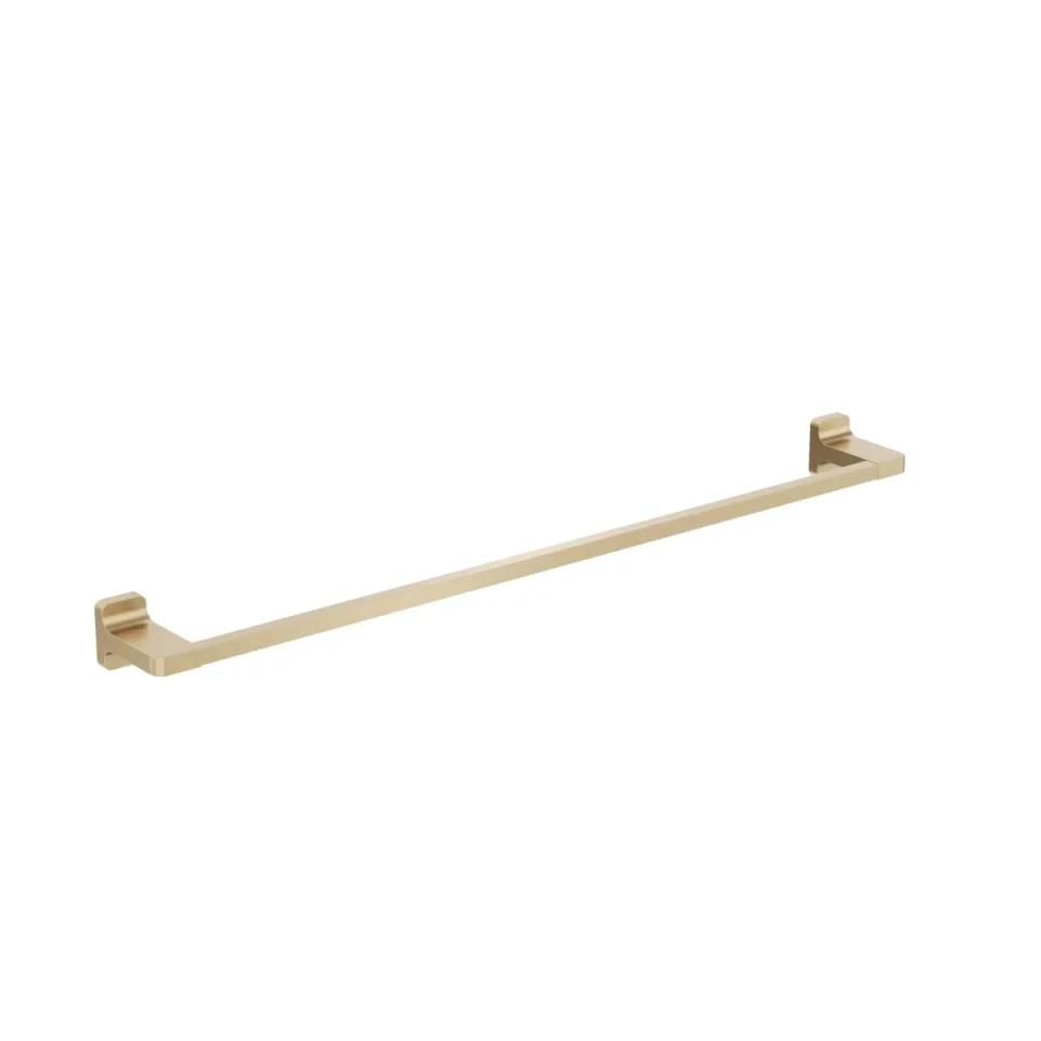 Crosswater Rotar Towel Rail 600mm Brushed Brass product image - Image 1