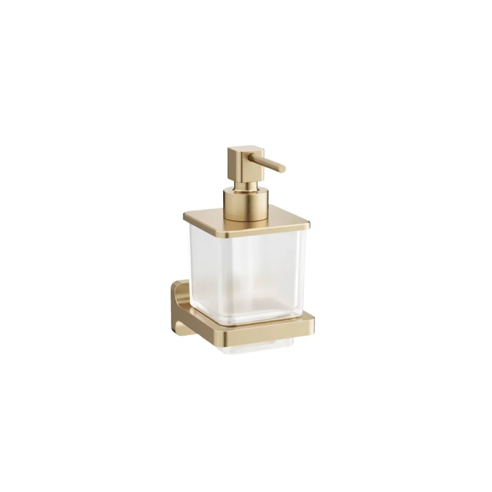 Crosswater Rotar Soap Dispenser Brushed Brass product image - Image 1