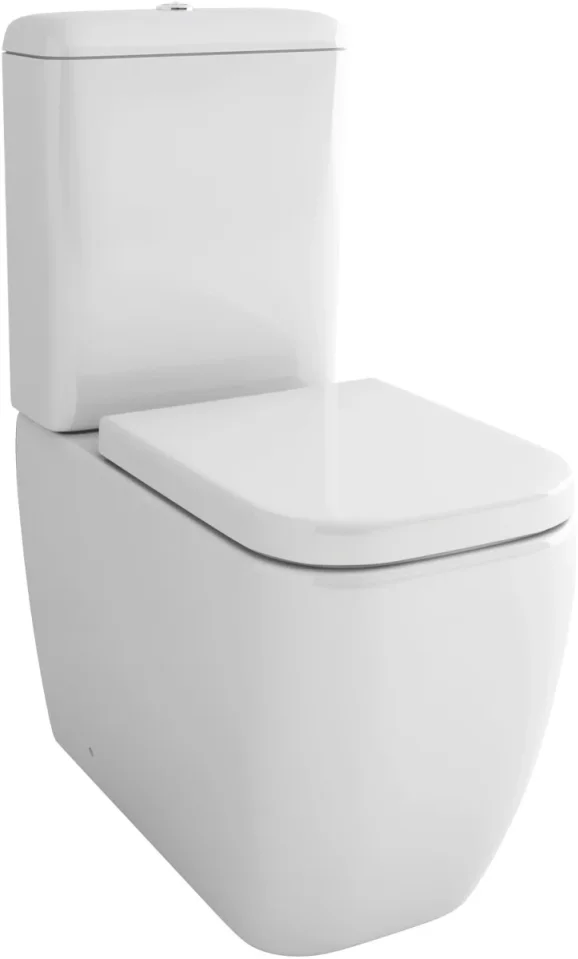Pura Essence close coupled WC bowl with fixings product image - Image 1