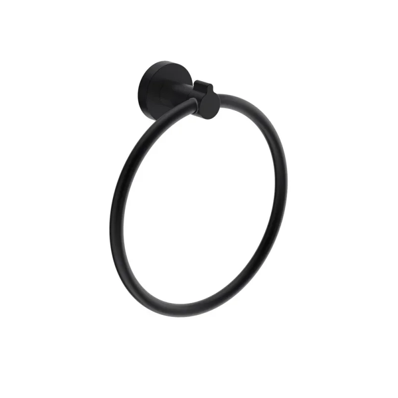 Britton Hoxton 2.0 Towel Ring Matt Black product image - Image 1