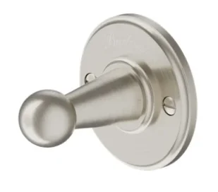 Burlington Robe Hook Brushed Nickel detail view - Image 2