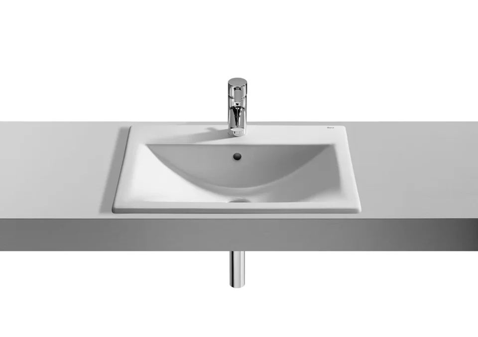 Roca Diverta In-countertop Basin 550 X 425mm - 1 Taphole product image - Image 1