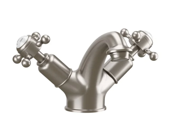 Crosswater Belgravia Crosshead Mono Mixer Brushed Nickel
