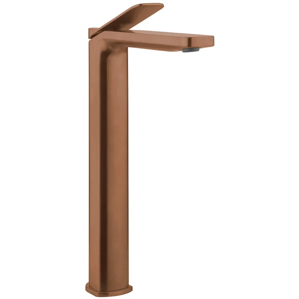 Crosswater Glide II Basin Tall Monobloc Brushed Bronze product image - Image 1