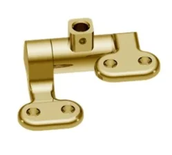 Burlington Guild Seat Hinges With Top Fixings Gold product image - Image 1