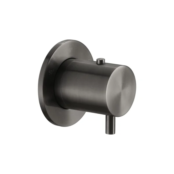 Just Taps Thermostat For Douche Brushed Black