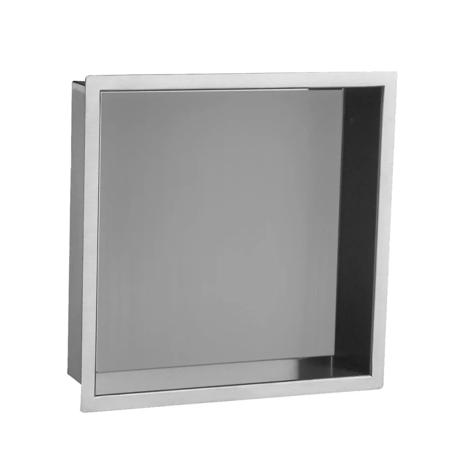 Just Taps Kono Shower Niche 300 X 300mm Chrome product image - Image 1