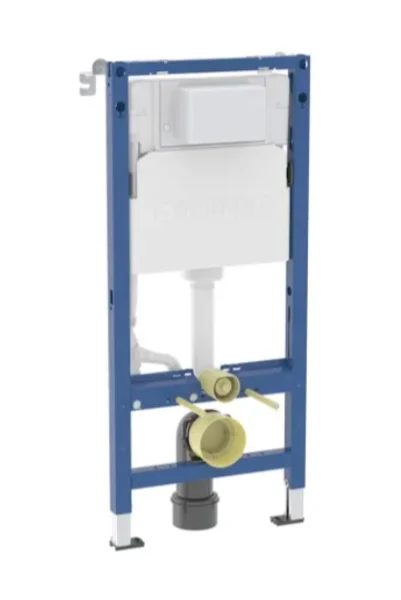 Geberit Duofix Frame 1120mm with Alpha 120mm Concealed Cistern