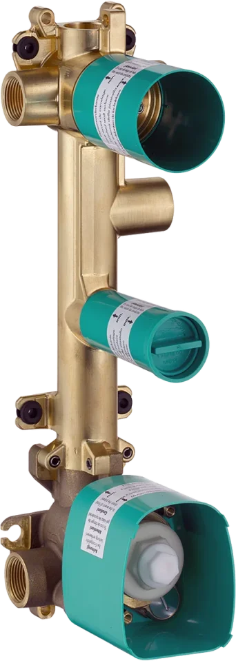 Axor Citterio E Basic Set For Thermostat Module 38 Mm X 12 Mm For 3 Outlets product image - Image 1