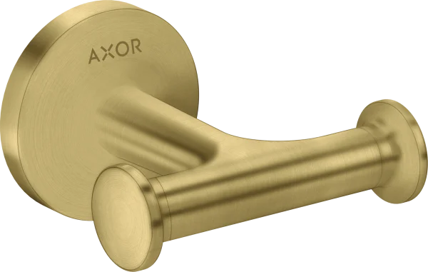 Axor Universal Circular Towel Hook Double Brushed Brass