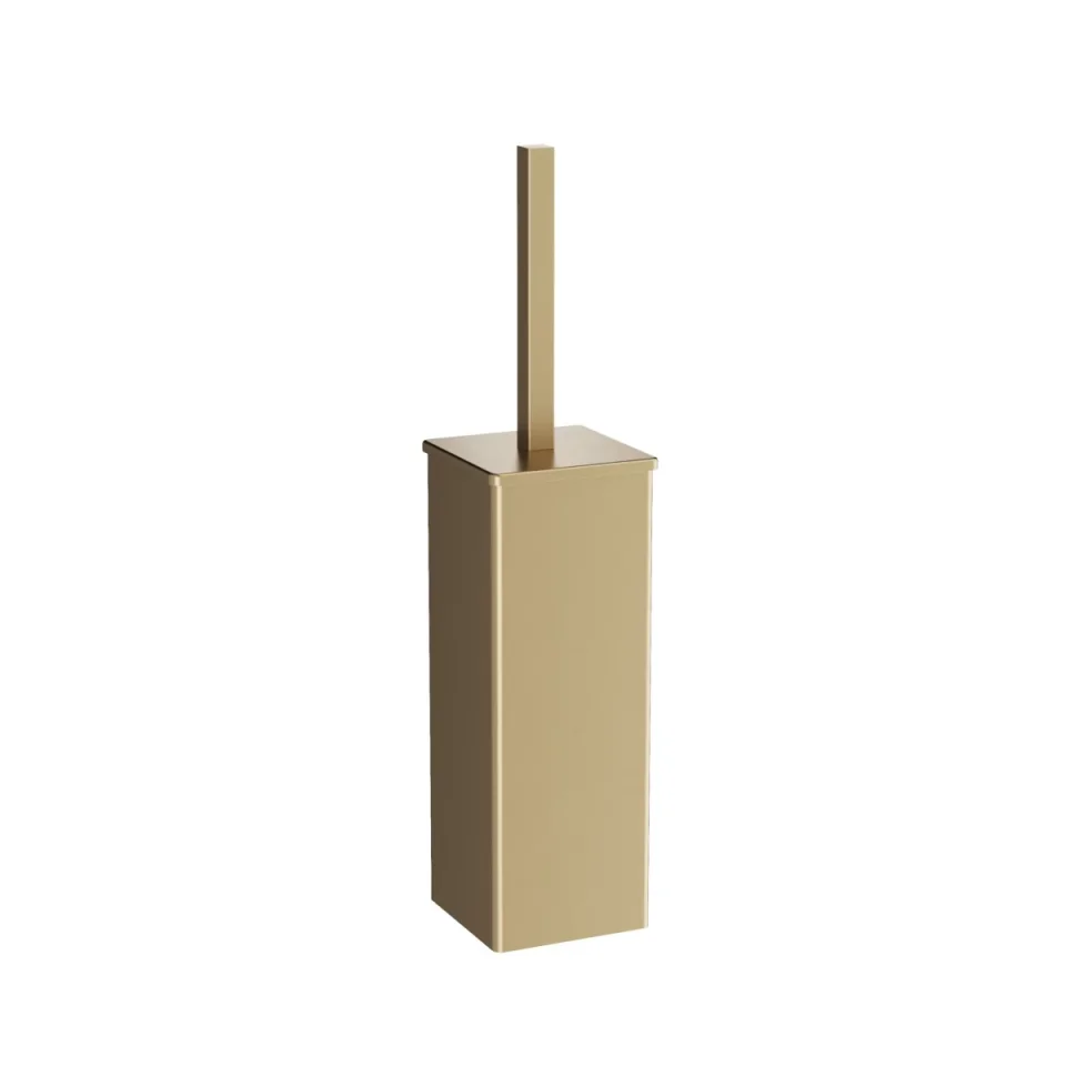 Crosswater Rotar Toilet Brush Holder Brushed Brass product image - Image 1