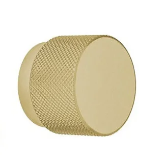 Crosswater Knurled Furniture Handle x 1 Brushed Brass product image - Image 1