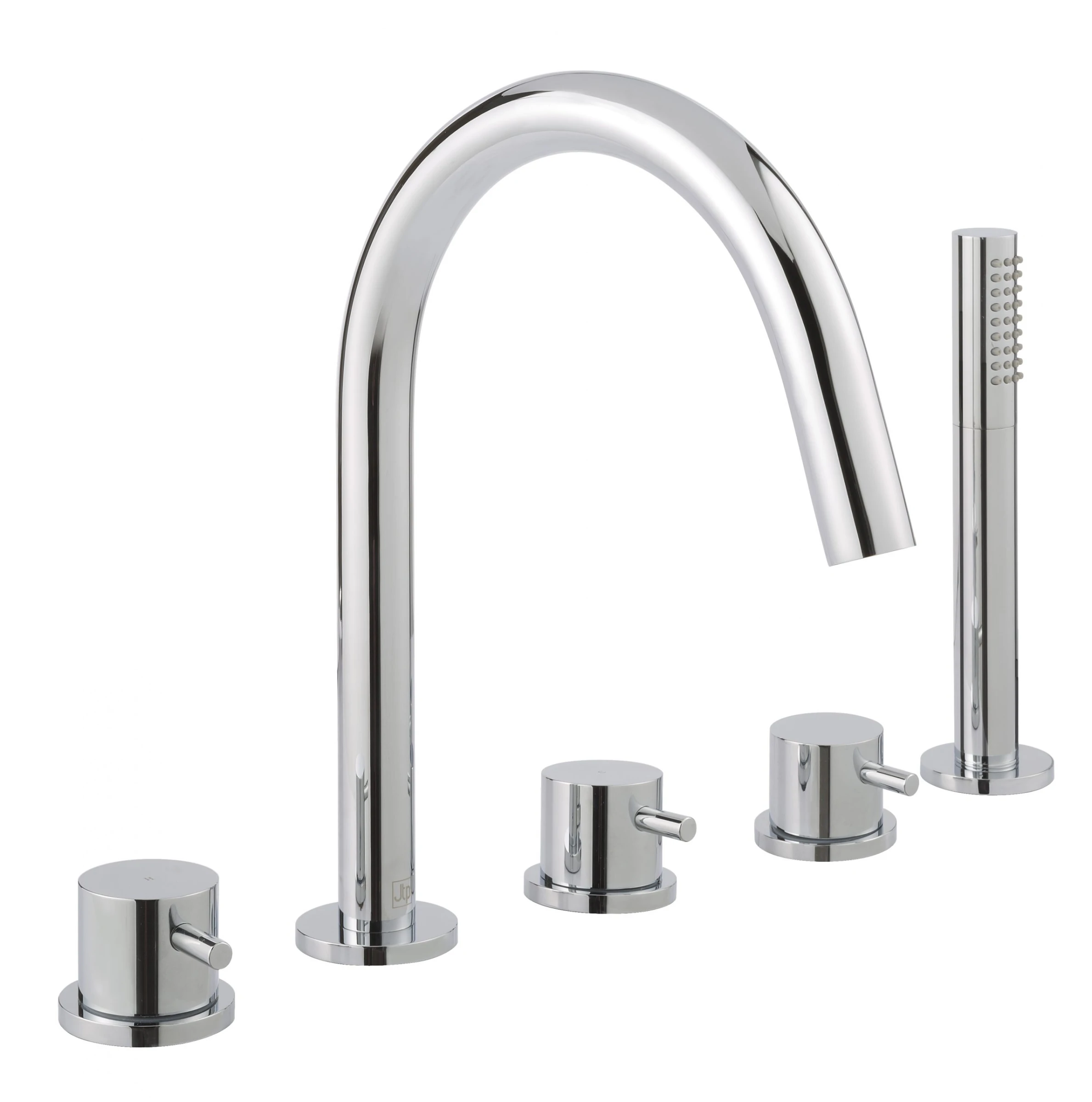 Just Taps Florence 5 Hole Bath And Shower Mixer Chrome