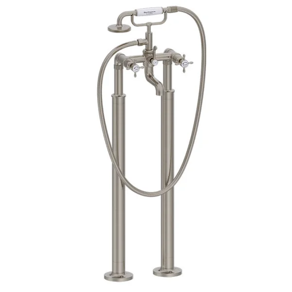 Burlington Guild 3/4 Deck Unions Brushed Nickel