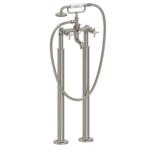 Burlington Guild 3/4 Deck Unions Brushed Nickel