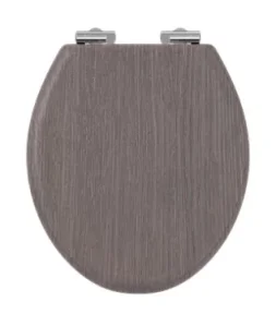 Burlington Guild Soft Close Toilet Seat Dark Oak