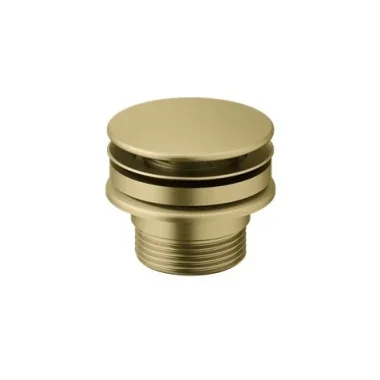 Crosswater 3ONE6 Bath Filler With Click Clack Waste Extended Stainless Brushed Brass Effect product image - Image 1