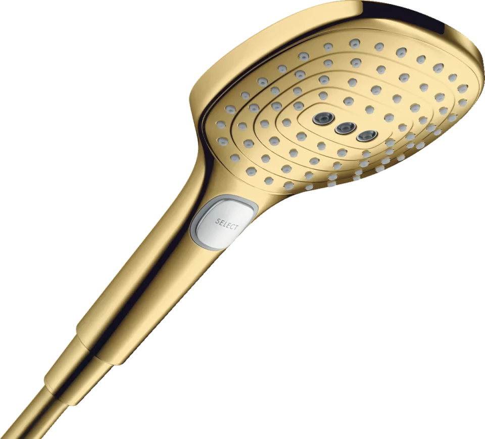 Hansgrohe Raindance Select E 120 Hs Pgo Polished Gold Optic detail view - Image 2