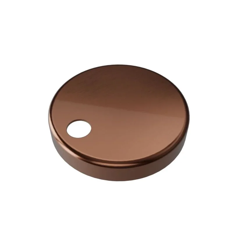 Crosswater Glide II Decorative Hinge Cover Brushed Bronze product image - Image 1