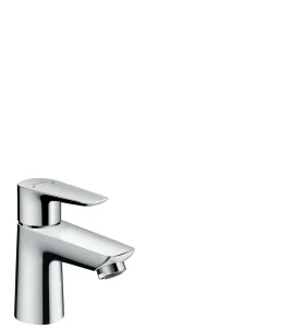 Hansgrohe Talis E 80 Basin Mixer Push-open Chrome