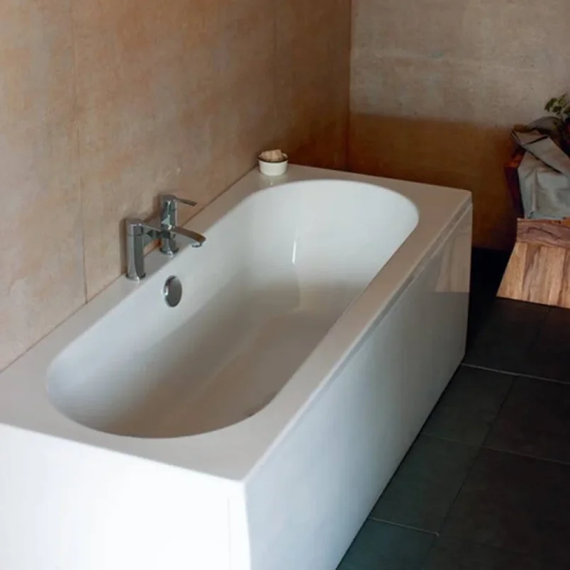 Britton Verde 1800 X 800mm Double Ended Bath detail view - Image 2