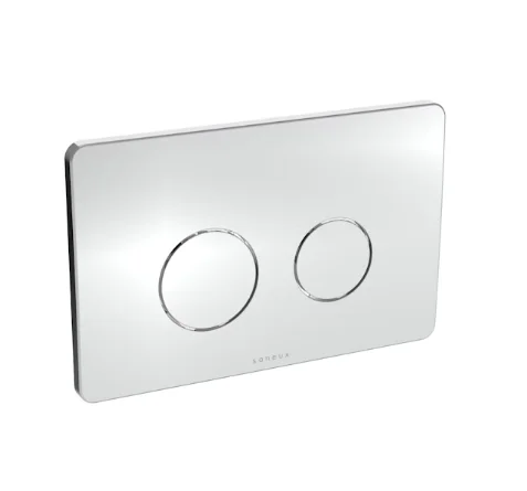 Saneux Flushe 2.0 Dot Flush Plate - Chrome