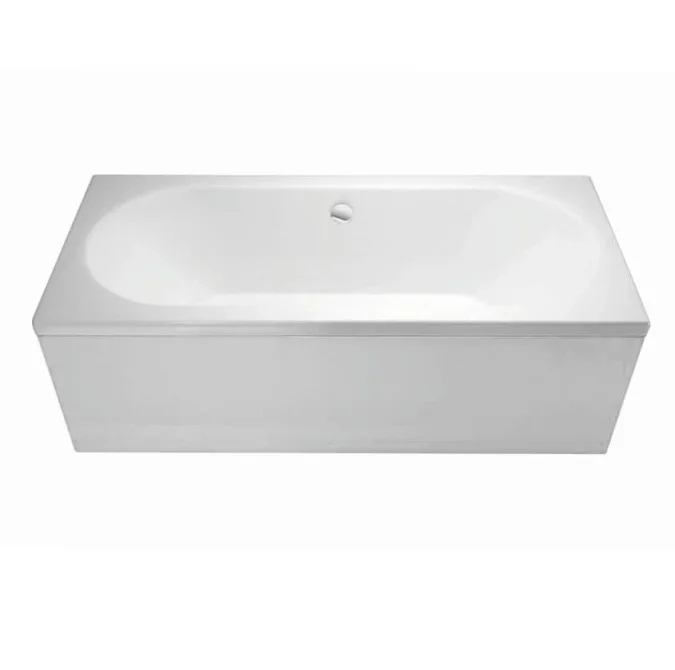 Crosswater Verge Double Ended Acrylic Bath 1700 x 700mm detail view - Image 2