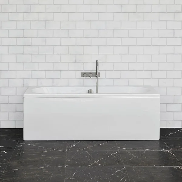Crosswater Verge Double Ended Acrylic Bath 1700 x 700mm