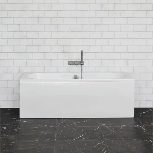 Crosswater Verge Double Ended Acrylic Bath 1700 x 700mm