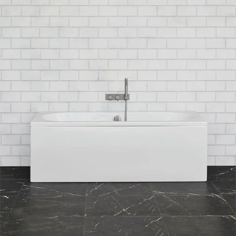 Crosswater Verge Double Ended Acrylic Bath 1700 x 700mm product image - Image 1