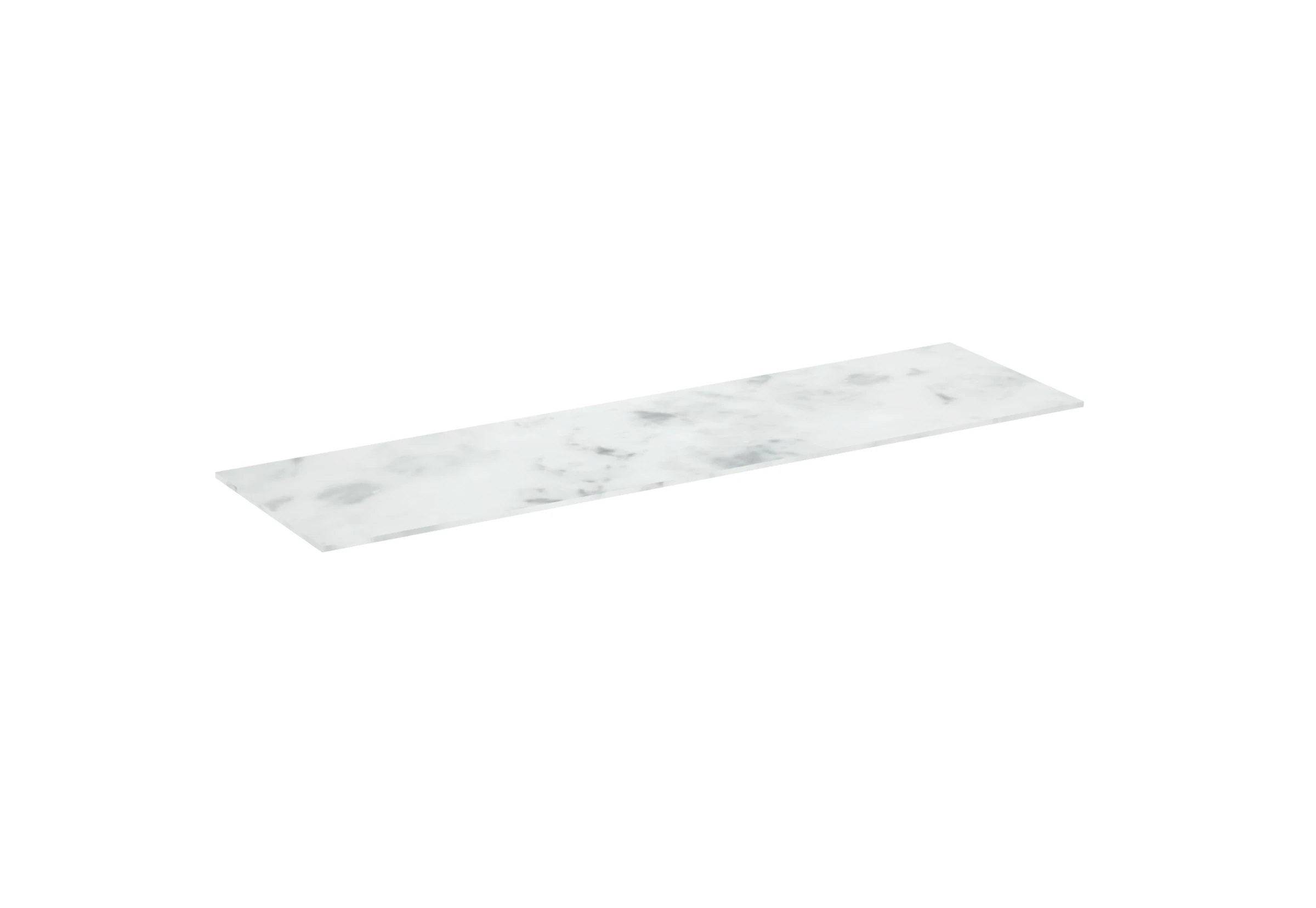 Saneux Uni 180cm Countertop - Matte Carrara White - 12mm