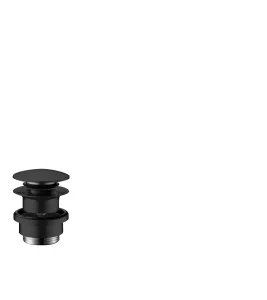 Hansgrohe Basin Waste Push Open Brass Mb Matt Black