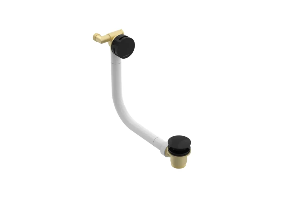 Saneux Cos Bath Filler Overflow & Clicker Waste - Satin Black product image - Image 2