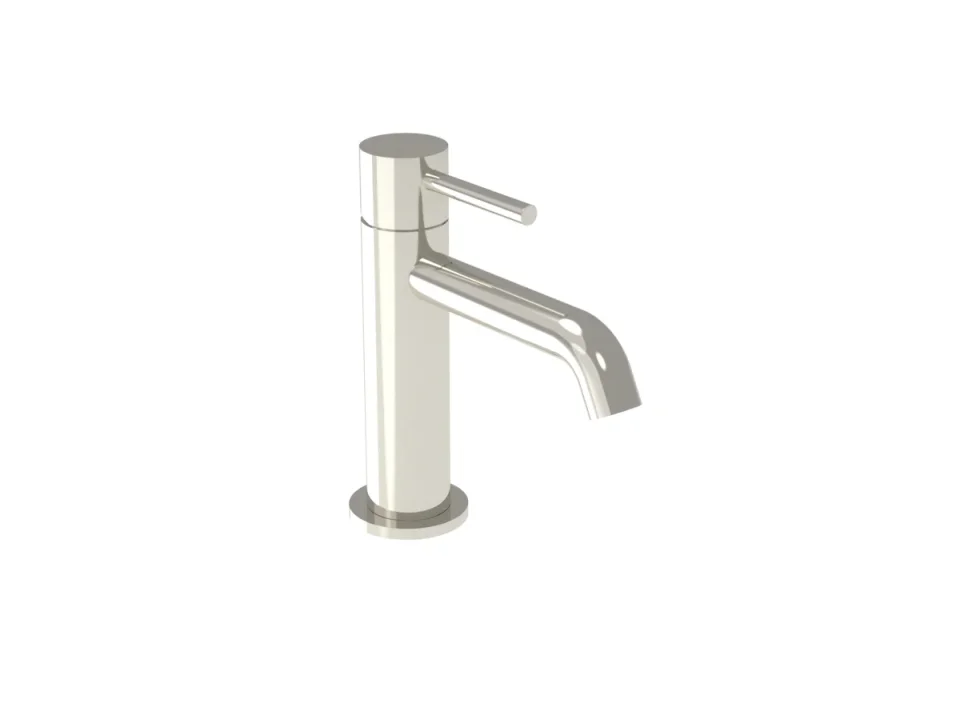 Saneux Cos Basin Mixer Kit - W/ Classic Handle - Brushed Nickel (pvd) product image - Image 2
