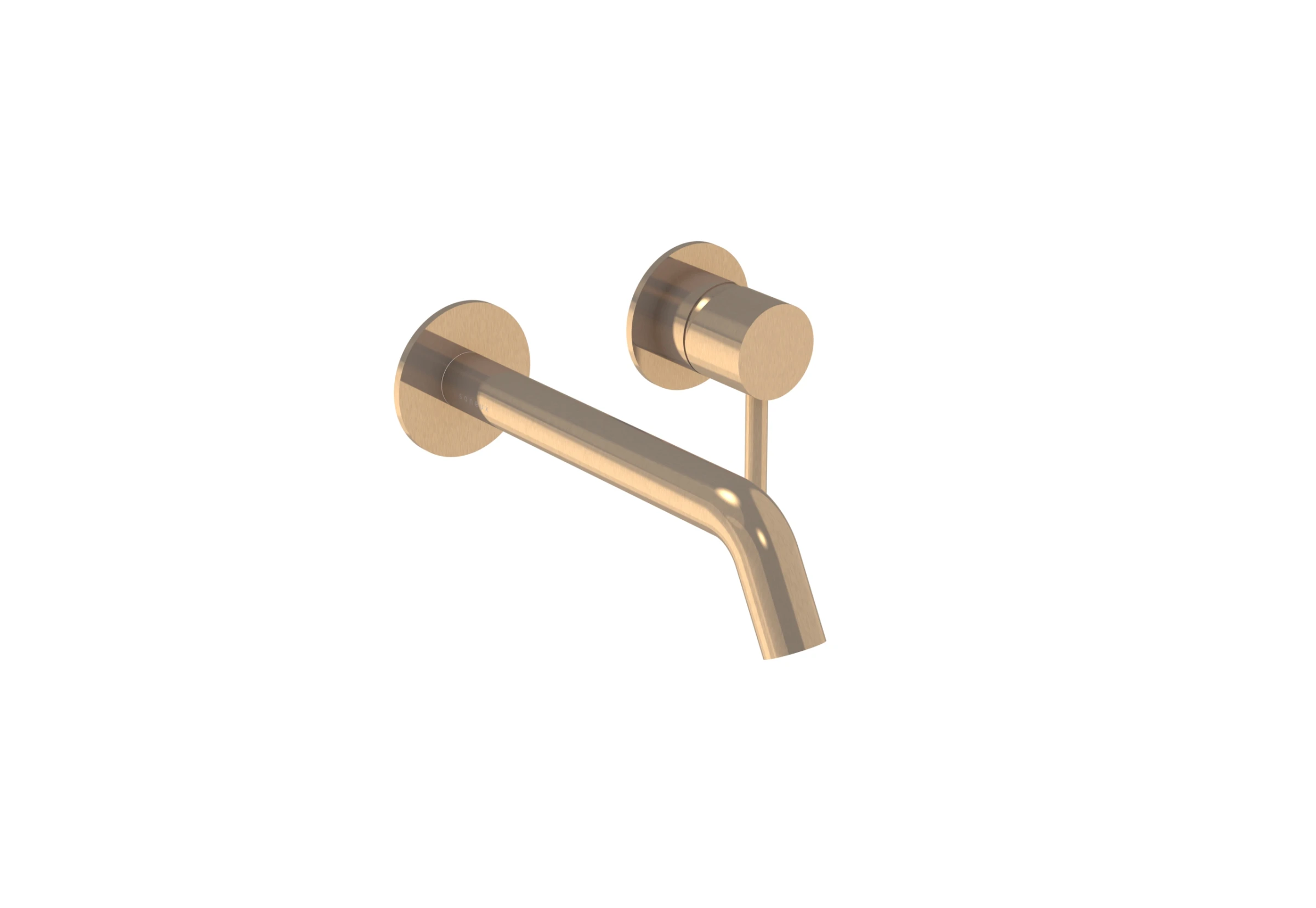 Saneux Cos Classic (170mm) Wall Mounted Spout - Brushed Bronze