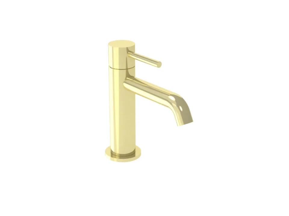 Saneux Cos Basin Mixer Body - Brushed Brass product image - Image 2