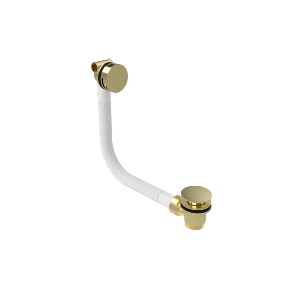 Saneux Cos Bath Filler Overflow & Clicker Waste - Brushed Bronze product image - Image 2