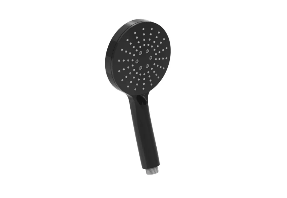 Saneux Cos 3 Function Shower Handset - Satin Black product image - Image 2