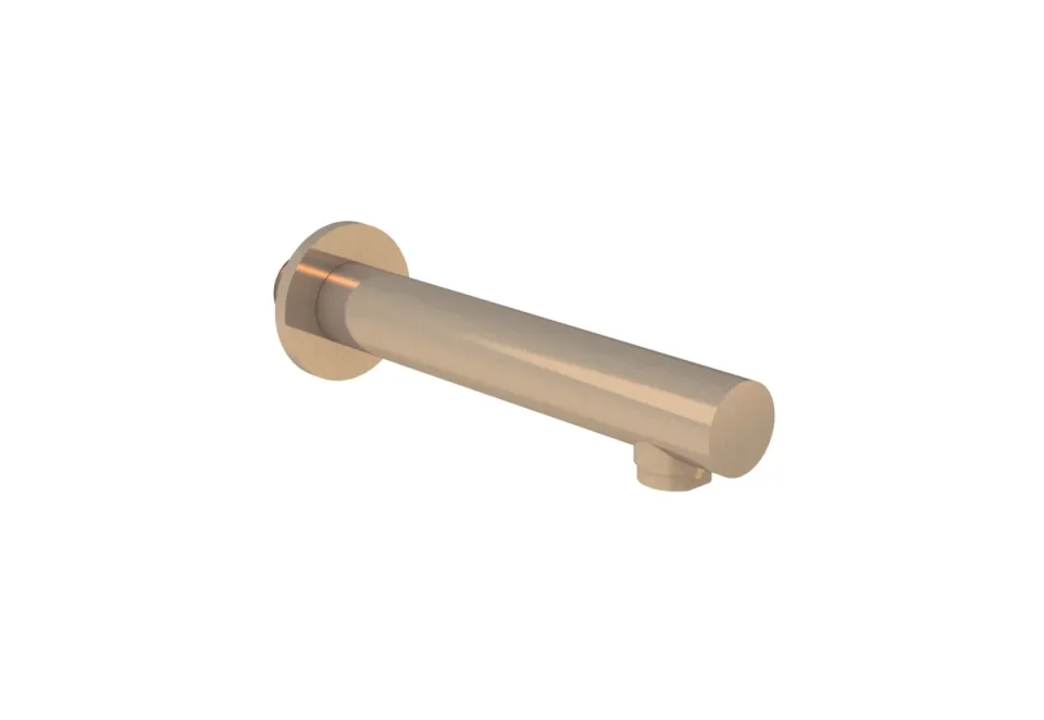 Saneux Cos 220mm Round Bath Spout - Brushed Bronze product image - Image 2
