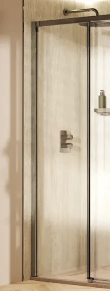 Crosswater Asura 8mm Sliding Door A 1200 Fixed Panel Chrome product image - Image 2