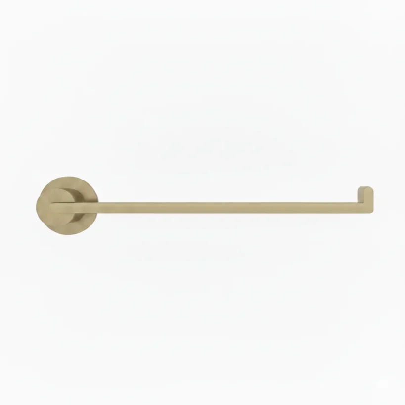 Ava Elegance Stainless Steel Towel Bar - Brushed Brass product image - Image 1