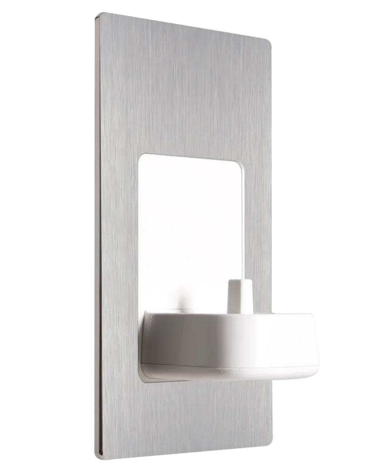 Proofvision Electric Tooth Brush Charger Basic Brushed Steel product image - Image 1